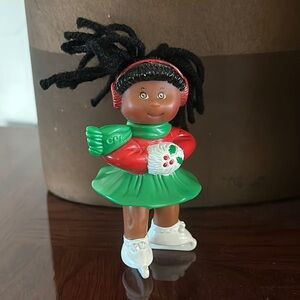 *Vintage* Cabbage Patch Kids Doll 3.5" Figure Skater Figurine